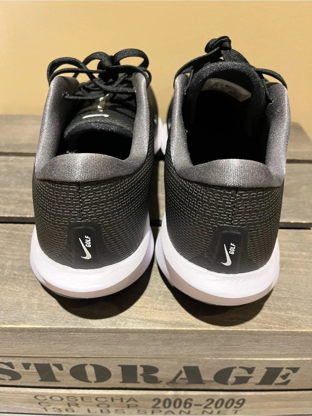 Nike Air Zoom Infinity Tour Next% 2 Golf Shoes/Blk/Wht-Sz Mn 10/Wm 11.5 NWOB